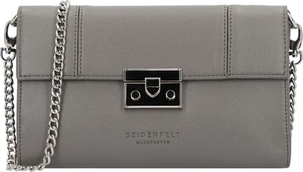 SEIDENFELT MANUFAKTUR Koppeling Avondtas Roros Clutch Grey Grijs
