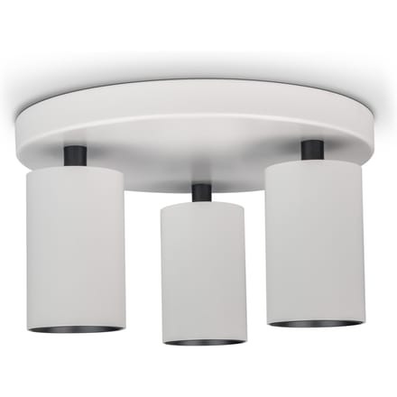 Wand- en plafondlamp Vito wit