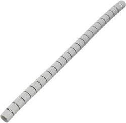 TRU COMPONENTS 1593185 TC-MX-KLT15GY203 Spiraalslang 15 mm (max) Grijs 5 m