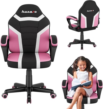 Huzaro Ranger 1.0 Ergonomische Kinder Gamestoel - Bureaustoel voor Kinderen - Pink