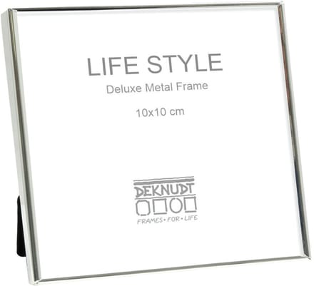 Deknudt Frames fotolijst S58MS1 - zilver - metaal - 10x10 cm