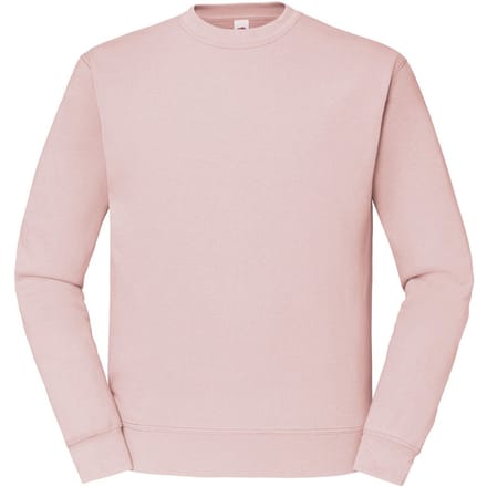Fruit of the Loom Heren Klassiek Ingelegd Sweatshirt (Poederroos)