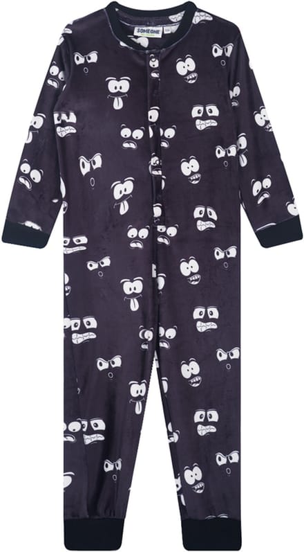Someone HYPNOS-SB-66-B Jongens Pyjamaset - NAVY