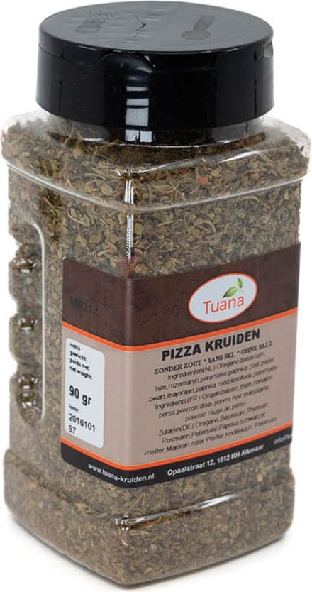 Tuana Kruiden - Pizza Kruiden - Strooibus 70 Gram - Tuanashop - MP-P-0030