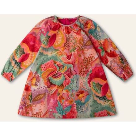 Oilily Deja Jurk- maat110/5yr Bristol Blauw