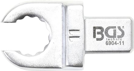 BGS insteekringsteeksleutel open 11 mm opname 9 x 12 mm - 6904-11
