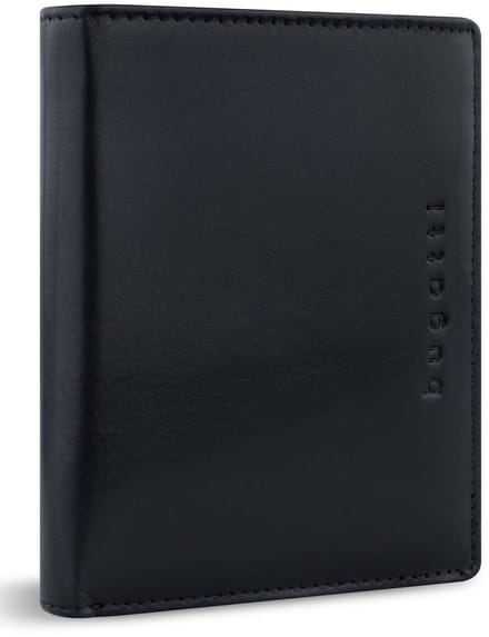 bugatti portemonnee Romano RFID Wallet With Flap 10CC Black zwart