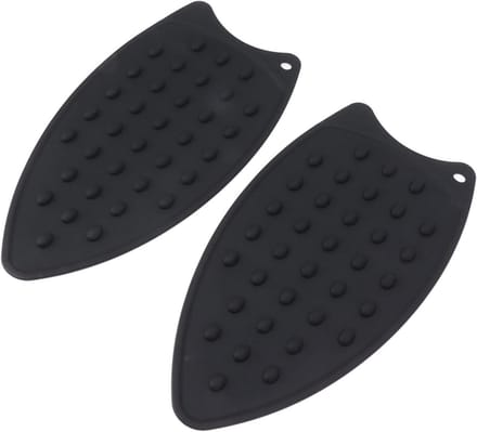 Strijkijzer Rustmat - Hittebestendige Mat - Strijken - Antislip Basis - 23x17 cm - Mat Zwart