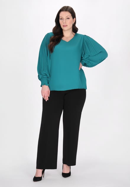usha Grote maat blouse vrouwen Groen
