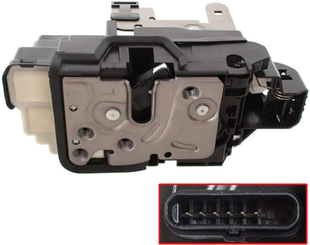 MODECAR Volvo V40 II Serie - Centrale Deurvergrendeling Voordeuren Links - 2012-2019 - 6 Pinnen - Elektrisch