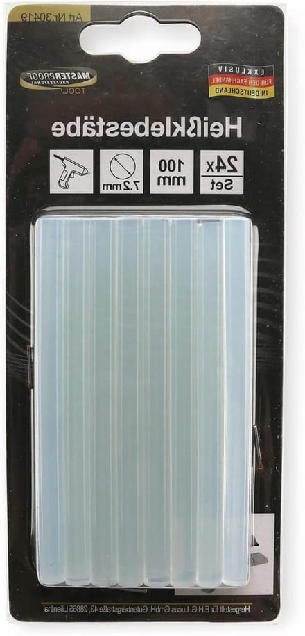 Lijmsticks - Lijmpatronen - Klusjes Klaren - Snelle Hechting - 7.2 mm - Transparant