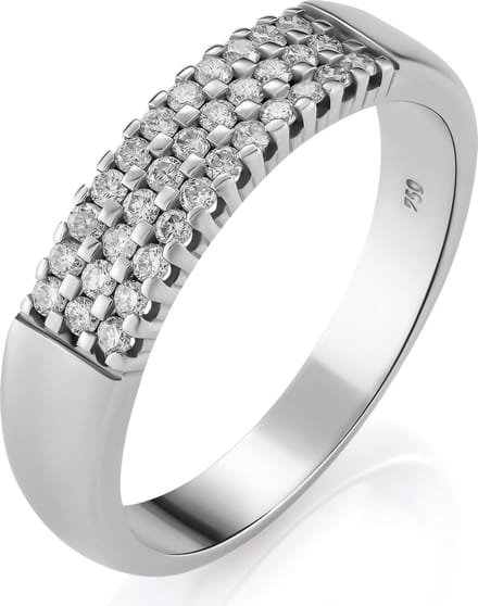 Orphelia RD-3014/1/54 - Ring - Witgoud 18 Karaat - Diamant 0.30 ct