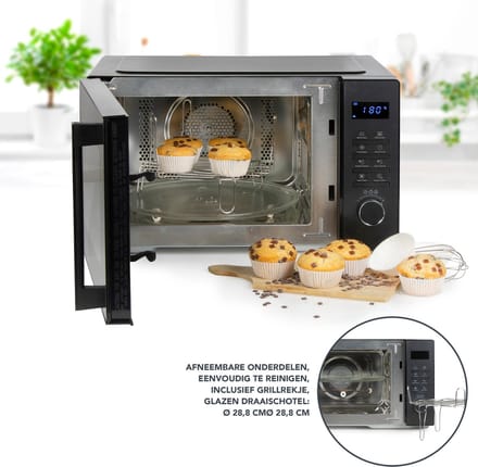 DOMO DO22301C - Combi-microgolfoven - 23 L