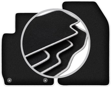 CARLUX-SILVER automatten voor: Alfa Romeo Spider cabrio (2005-)