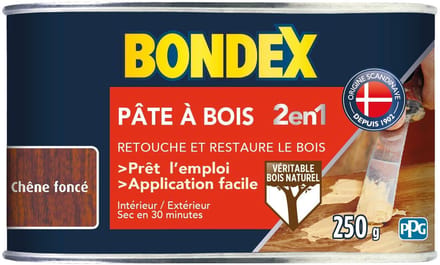 2-in-1 Donker Eikenhoutvuller - BONDEX - 250g