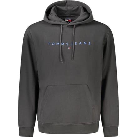 Fleece Jack Tommy Jeans TJM REG LINEAR LOGO HOODIE EXT