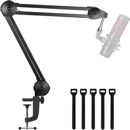 Microfoon Arm Stand - Scissor Boom Stand voor Muziek en Gaming