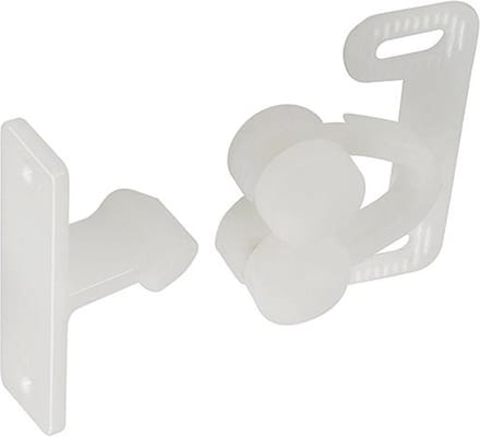 Meubelslot Insteek Met Schoot - Messing - 25 Mm