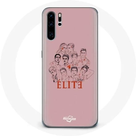 Coque pour Huawei P30 Elite - Saison 5 - Affiche personnages - Rose - Plastique - Mixte