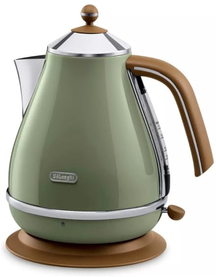 Delonghi | Kbov 2001.Gr Bouilloire | Électrique | 2000 W | 1,7 L | Base Rotative à 360° | Vert
