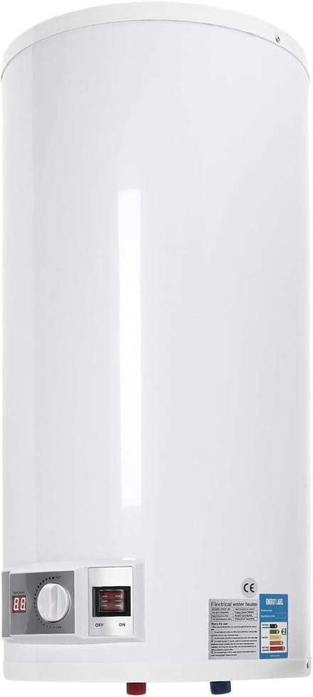 Warmwaterboiler - Opslagtank - Direct Warm Water - Instelbare Temperatuur - 80 Liter Capaciteit - Wit