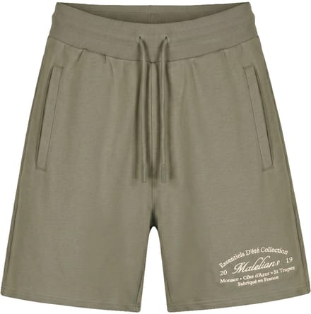 Malelions marina short in de kleur groen.