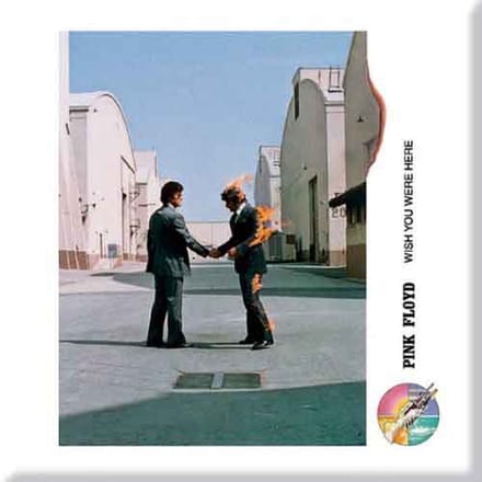 Pink Floyd - Wish You Were Here - Koelkast Magneet - 7.5 x 7.5 cm