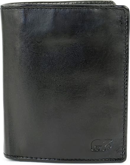 Bear Design Remo CL21577 Hoge Billfold - Zwart – Van leer – Heren, lederwaren en portemonnees