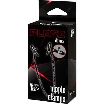 Blaze - Deluxe tepelklemmen met ketting