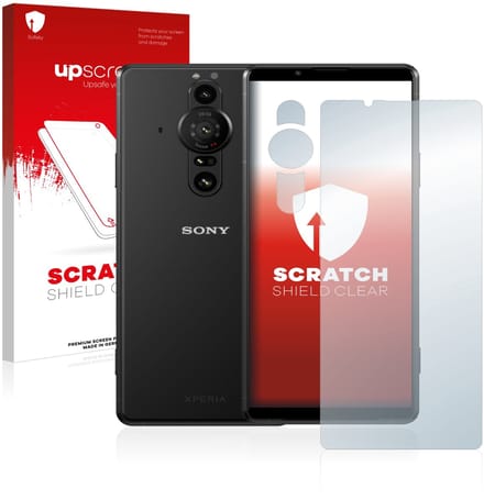 upscreen - Screenprotector voor Sony Xperia Pro-I (Voor+Camera) - Folie Beschermfolie transparant