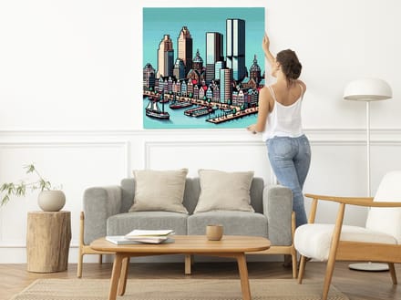 Kunstprint | Wanddecoratie | Forex | 60 × 60 cm