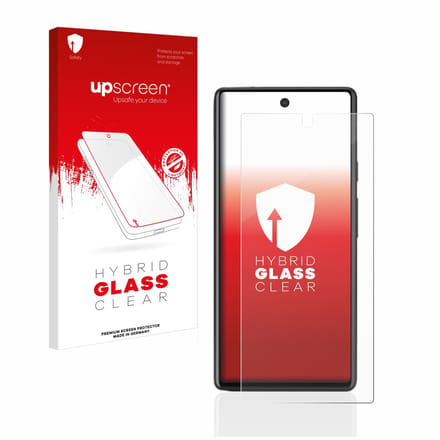 upscreen - Screenprotector voor Google Pixel 6a - Folie Beschermfolie Beschermglas transparant