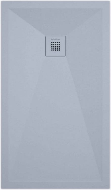 Sanifun douchebak Stone Plus Gray Smooth 1800 x 900 P