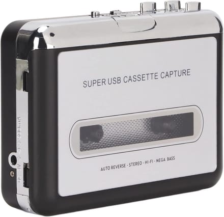 Cassette naar MP3 Converter 2-in-1 Draagbare Audioplayer