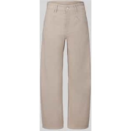Regular fit barrel jeans van katoenmix model 'ODELE'