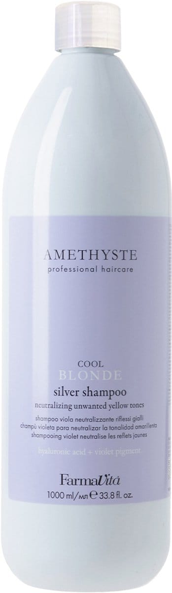 FarmaVita Amethyste Cool Blonde Silver Shampoo 1000ml