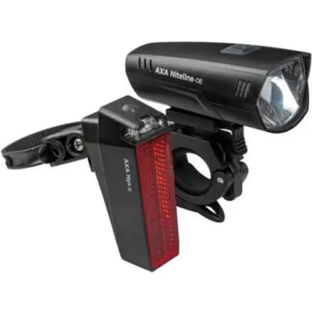 XLC Proxima Pro Plus CL-S25+ Fietsverlichtingset - LED Fietslampjes - USB oplaadbaar