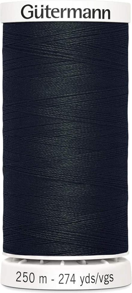 Gütermann Naaigaren - Zwart - Nr 000 - 250 meter