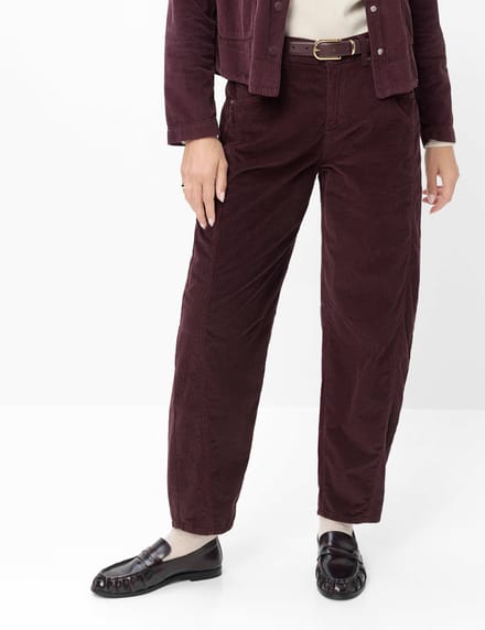 Brax Dames Jeans  Style MEGAN S BLACKBERRY VIOLET, donkerpaars, maat 32K