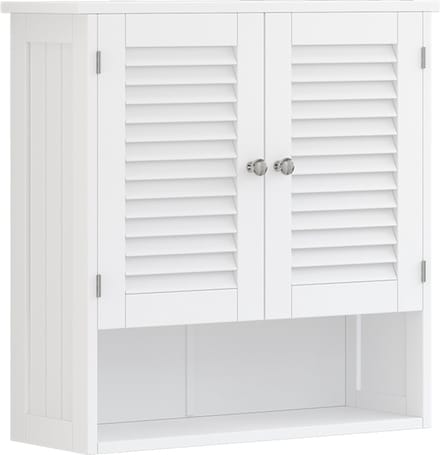 Vicco Riad Muurkast – 60 x 66 cm met 2 deuren Wit