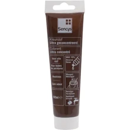 Sencys Verfkleurstof Gebrand Omber 100ml