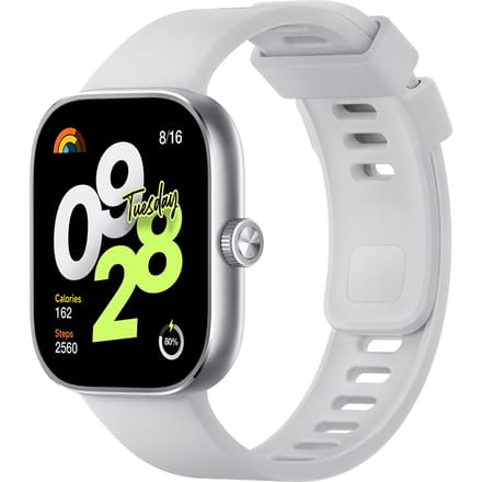Xiaomi Redmi Watch 4 - Smartwatch - Zilverkleurig