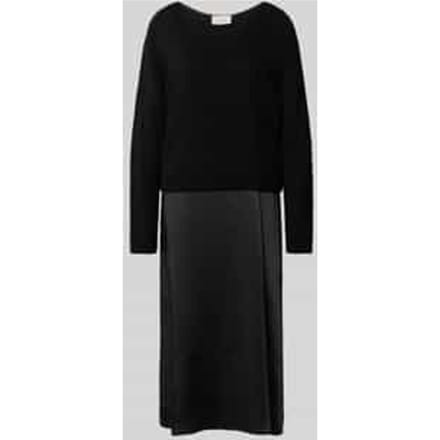 Midi-jurk in dubbele-laagjeslook
