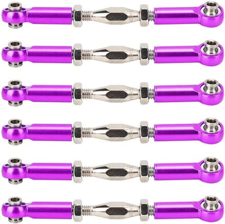 Verstelbare Aluminium Duwstangen Set voor RC Auto Upgrade Onderdelen