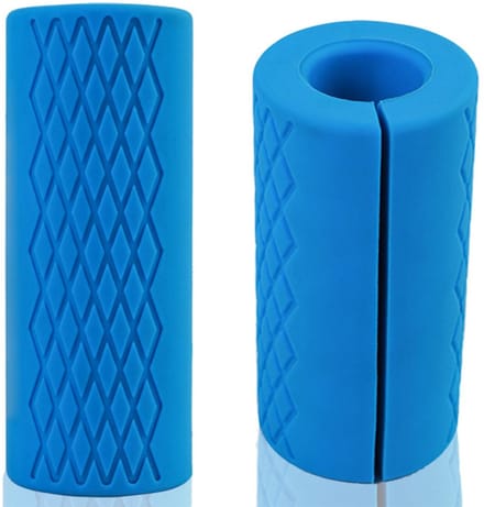 Allecto - Haltergrepen siliconen grips - Ideaal voor spieropbouw