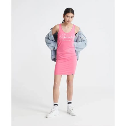 Superdry Mini Graphic Dames Jurk - Maat S