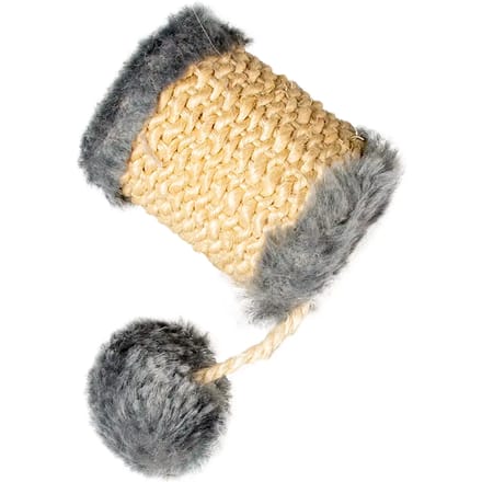 Sisal pluche kattenspeeltje met bal Duvoplus Cushy