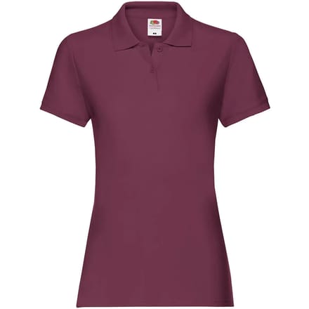 Damespolo Fruit of the Loom Premium