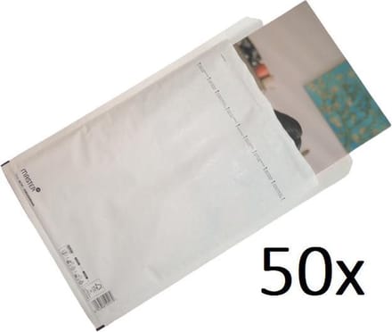 Master'in Bubbel Enveloppen  (A4+) - Luchtkussen Enveloppen  230x340mm (17/G) - 50 stuks