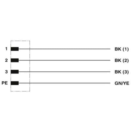 Phoenix Contact 1408836 Sensor/actuator connector, geassembleerd M12 Aantal polen (sensoren): 4 2.00 m 1 stuk(s)